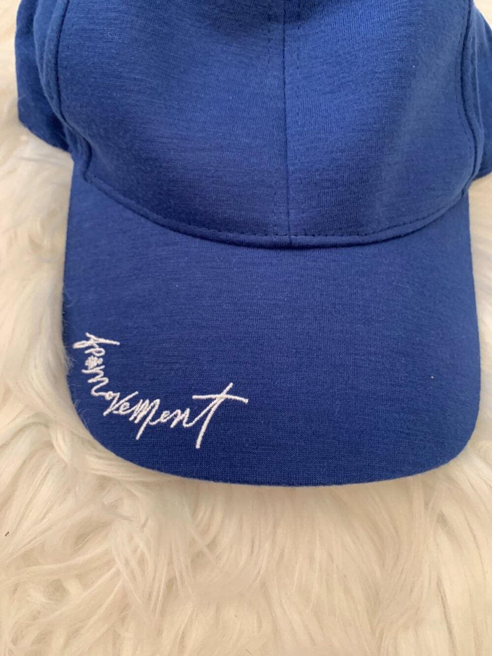 FREE PEOPLE MOVEMENT Warm Up Baseball Cap in Cobalt - Picture 2 of 6